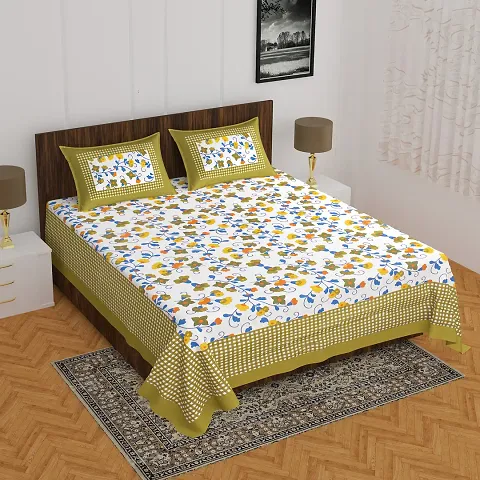 Printed Cotton Double Bedsheets