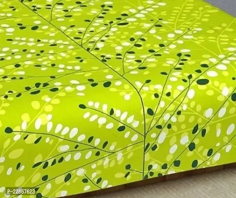 Classic Cotton Light Green Multi Graps Printed Double Bedsheet Pillow Two Cover-thumb3