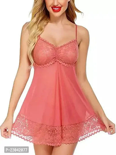 Stylish Fancy Designer Net Babydolls For Women-thumb0