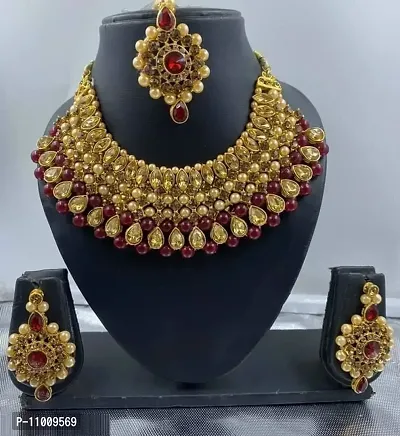 Elegant Alloy Jewellery Sets For Women-thumb0