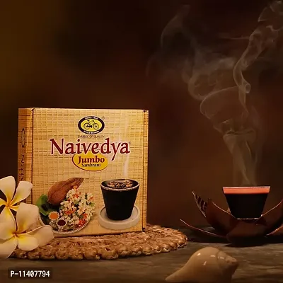 Cycle Naivedya Jumbo Cup Sambrani (Dhoop/Loban/Guggal) for Homa/Havan, Rituals - Pack of 4 (4 Big Cups per Pack)-thumb5