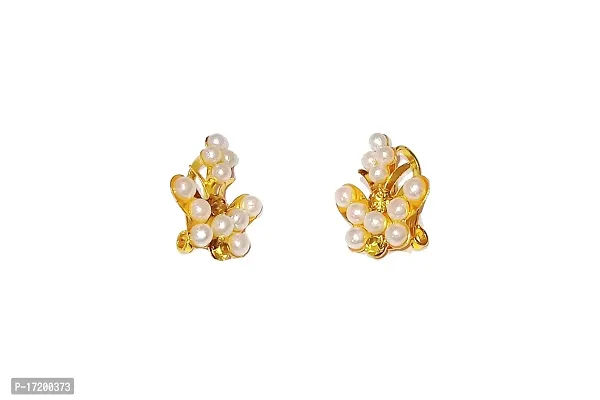 Traditional Press Bugadi Upper Ear Clip-On Earrings For Women/Girls (1064)-thumb4