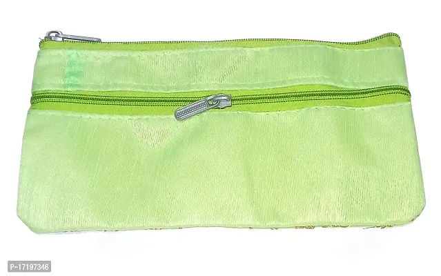 Latest Designs Women's Cotton Traditional Design Mini Handpurse handbag(PISTA)-thumb4