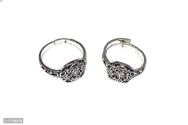 Fancy New Latest Designs Oxidised bichhiya Alloy Toe Ring By Shrungarika(T-155)-thumb5