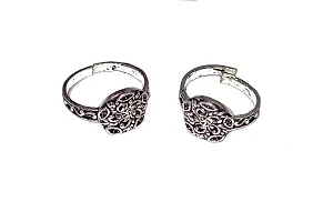 Fancy New Latest Designs Oxidised bichhiya Alloy Toe Ring By Shrungarika(T-155)-thumb1