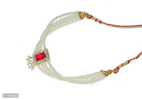 New Festive Special Traditional White Tanmani Necklace Maharashtrian chinchpeti moti necklace By Shrungarika(248)-thumb4