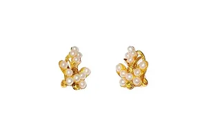 Upper Ear clips Press on Maharashtrian Traditional Press Bugadi Clip on Earrings for Women and Girls-thumb1