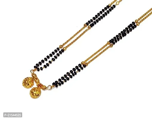 stylish Maharashtrian chain mangalsutra for women total length 18 inch Alloy Mangalsutra-thumb3