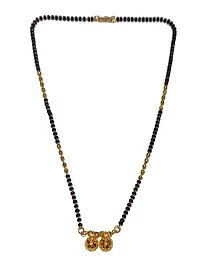 stylish Maharashtrian chain mangalsutra for women total length 18 inch Alloy Mangalsutra-thumb1