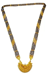 New MaharaShtrian Pendant mangalsutra for women total length 36 inch Alloy Mangalsutra-thumb2