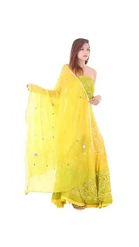 Women's Cotton Lehenga Choli (Generic-1001_Yellow_Free Size)-thumb3