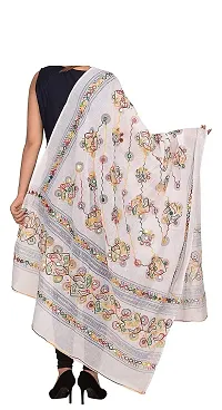 Women's Kutch Cotton Embroidery Dupattas Neck Scarf Fashionable Stole size- 2.25 meter-thumb2