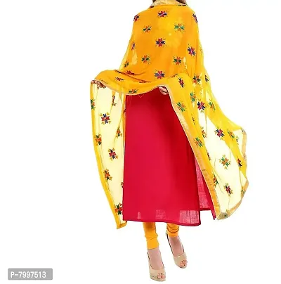 CHIFFON Phulkari Dupatta 2.35 mtr