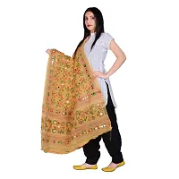 Indian Handicraft Cotton Women/Girl Casual Wear Kutch Ari Embroidery Dupatta-thumb2