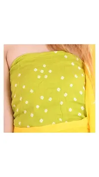 Women's Cotton Lehenga Choli (Generic-1001_Yellow_Free Size)-thumb1