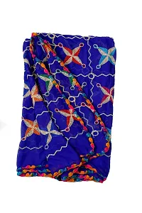 Women's Nazmin Embroidery Dupattas Neck Scarf Fashionable Stole size- 2.25 meter-thumb3