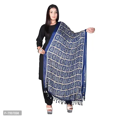 Indian Handicrafts Silk Women's/Girls Stylish Tradition Bandhani Bandhej Print Dupatta-05