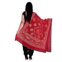 Rajasthani Ari Work Embroidery dupatta with Mirror Work-thumb3