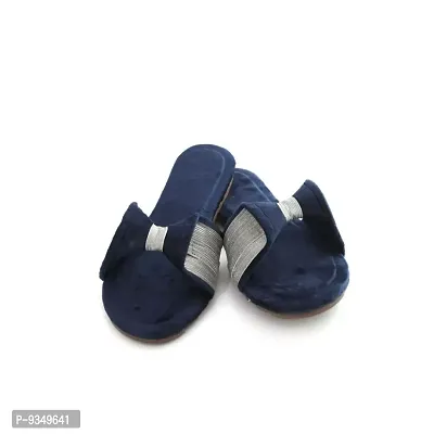 Velvet  Womens/Girls Stylish Party Wear Flat Sandal-thumb4