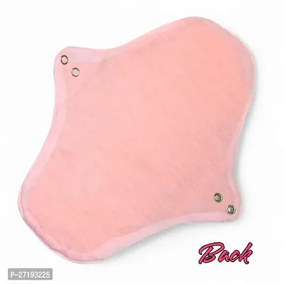 RYSTAL (Pack of 1)Reusable Cloth Period Pads for Heavy Flow Leakproof Overnight Protects, Eco-friendly Cotton sanitary pads ,Washable Cloth Panty Liners Period Pads with Wings for Women,,-thumb3