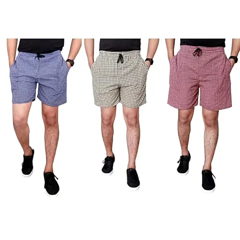 Stylish Mens Wear Cotton Boxers/Shorts Combo