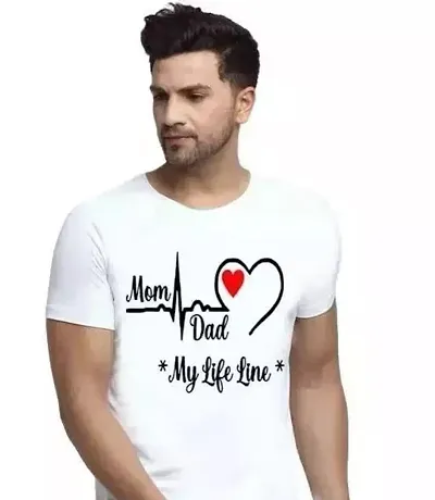 Trendy Polyester Tees For Men 