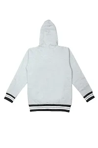 Hypknot Boys Stylish Cotton Sweatshirt Hoodie (Grey,Size-24)-thumb1