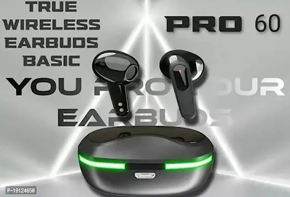 PRO 60 Upto 25 Hours Playback with ASAP Charge Bluetooth Headset (Black, True Wireless)#5