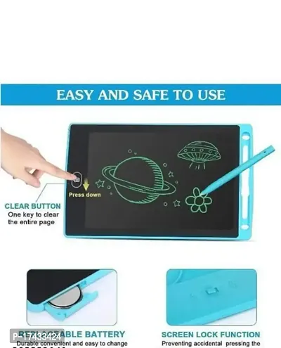 LCD Writing Tablet for Kids, Digital Slate, Writing Pad, Magic Slate for Kids, Led Slate for Kids with Pen BL (3 Month Warranty) (Multi-Color)-thumb4