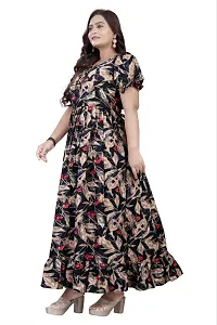 Stylish Ethnic Gown for Women And Girls-thumb1