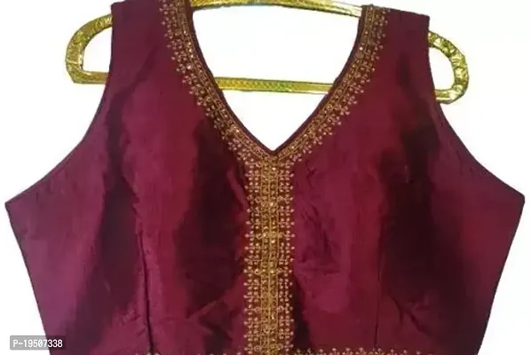 Reliable Art Silk Unstitched Blouse For Women