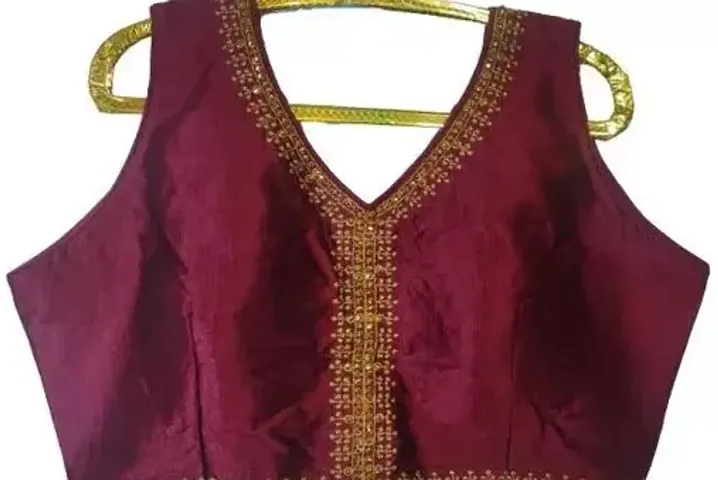 Reliable Art Silk Unstitched Blouse For Women