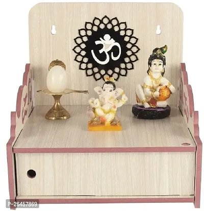 Elegant Wooden Temple For Pooja-thumb0