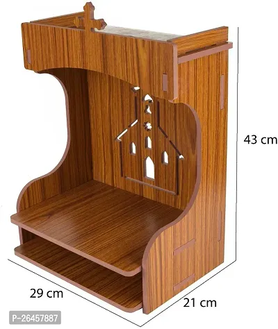 Elegant Wooden Temple For Pooja-thumb5