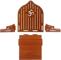 Elegant Wooden Temple For Pooja-thumb1