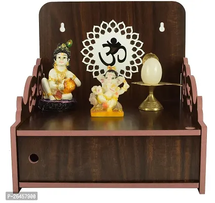 Elegant Wooden Temple For Pooja-thumb0