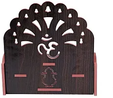 Elegant Wooden Temple For Pooja-thumb1