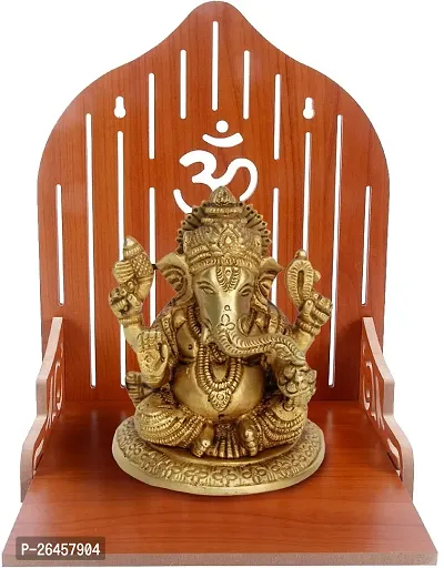 Elegant Wooden Temple For Pooja-thumb0