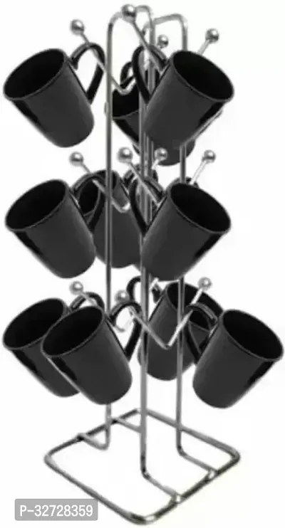 Classic Kitchen Rack Steel Cup Stand-thumb0