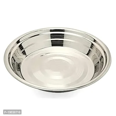 Stainless Steel Parat Dinner plate (Silver, 29 Centimeter)-thumb0