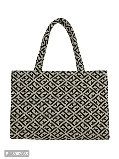 Stylish Black PU Printed Handbags For Women