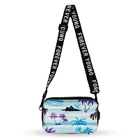 Trendy Sling Box Forever Young Cross body Shoulder Cosmetic Bag-thumb1