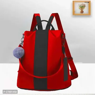 Adorable Red Backpacks for Women-thumb0