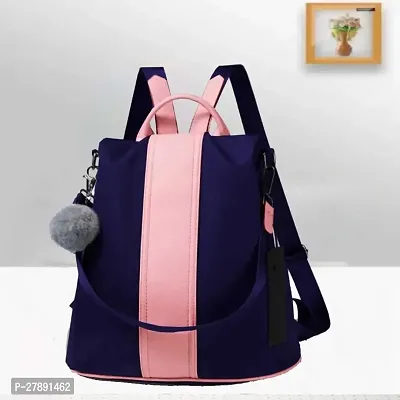 Adorable Navy Blue Backpacks for Women-thumb0