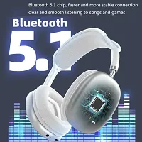 VY-155 P9 Wireless Headset with Bluetooth 5.1 | Over Ear Stereo Headphones with Noise Cancelling Mic | Ergonomic Design with Adjustable Fit | Long Range Battery  Fast Charging | Wired Option Available 37-thumb3