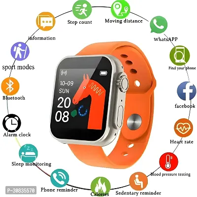 EQ-43 D20 Smart Watch for Boys Girls Kids Men Women  Water Proof Smart Watch Bluetooth 1.44 HD Screen With Heart Rate Sensor, Sleep Monitor-thumb3