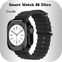 ED-201S8 Ultra Smart Watch with Dual Strap Full Screen Waterproof Touch Display Bluetooth Calling Compatible with All Android  iOS-thumb2