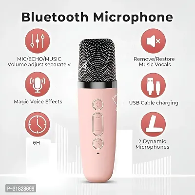 Classy Bluetooth USB Wireless Speaker with Mic-thumb4