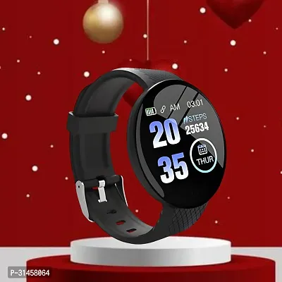 VT-360 D18 Smart Watch with Heart Rate Monitor Sleep Monitor, Call, Message, Round Dial for Men/Women-thumb0