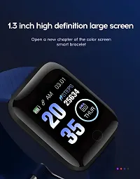 VU-198 D13 Smart Watch Color Screen with Heart Rate Blood Pressure Calories Pedometer Sleep Monitor Smart Wristband-thumb1